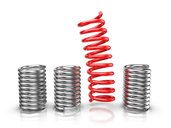 Be different - Springs — Stock Photo, Image