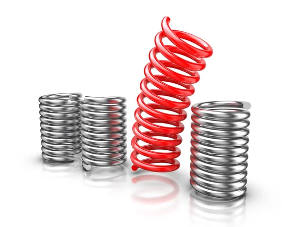 Be different - Springs — Stock Photo, Image