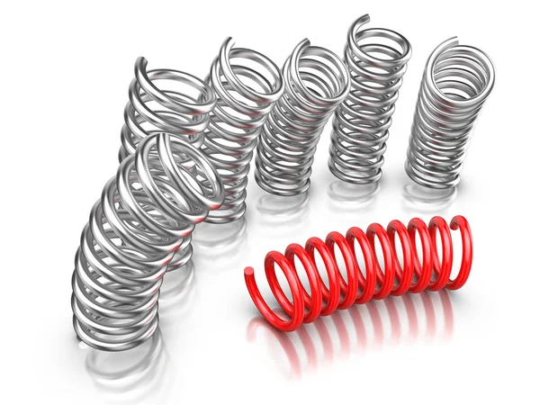 Individuality - Springs — Stock Photo, Image