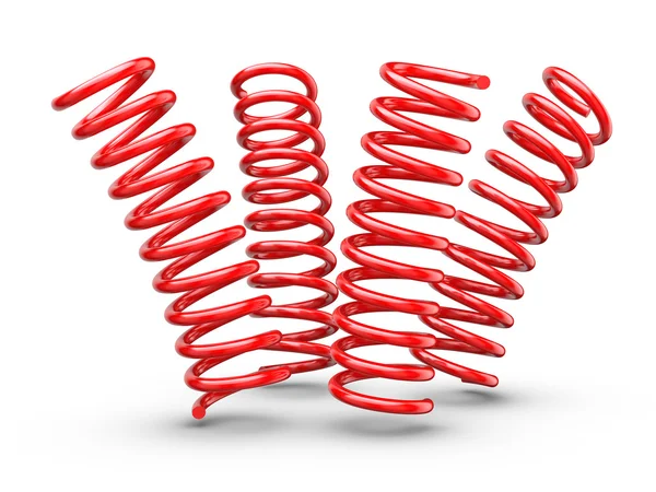 Bouncing Springs — Stock Photo, Image