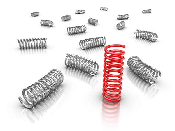 Be different - Springs — Stock Photo, Image