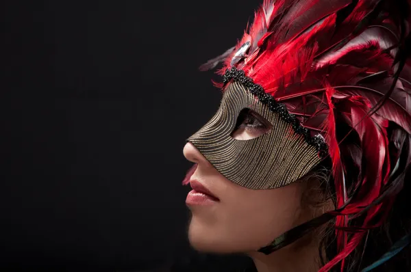 Mardi Mask — Stockfoto