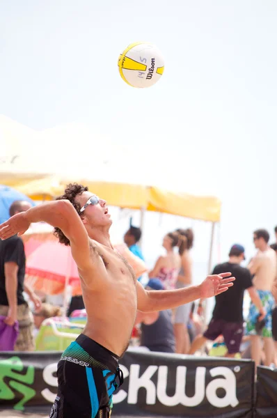 AVP plaj voleybolu hermosa beach — Stok fotoğraf