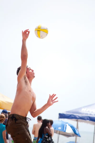 Avp beach volleyball hermosa strand — Stockfoto