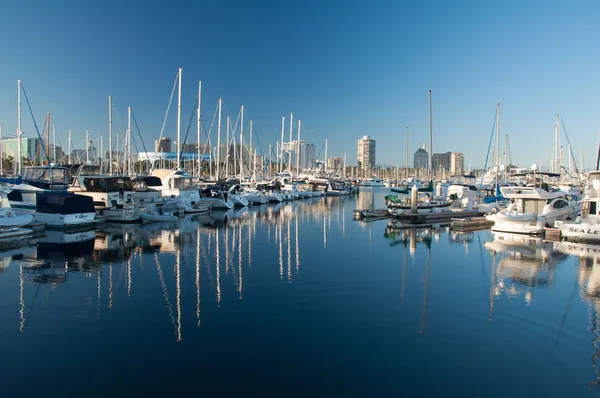 Blauer Hafen — Stockfoto