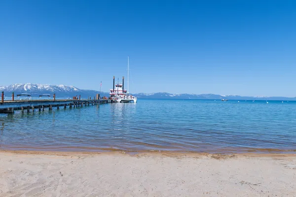 Barco a vapor Lago Tahoe — Fotografia de Stock
