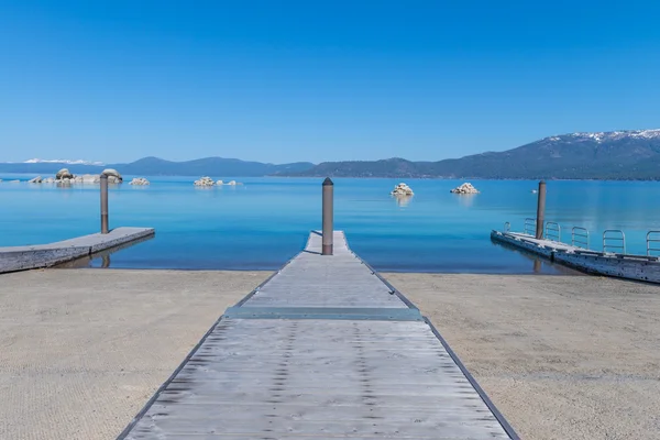 Lake Tahoe Boat Pier — Stock Photo, Image