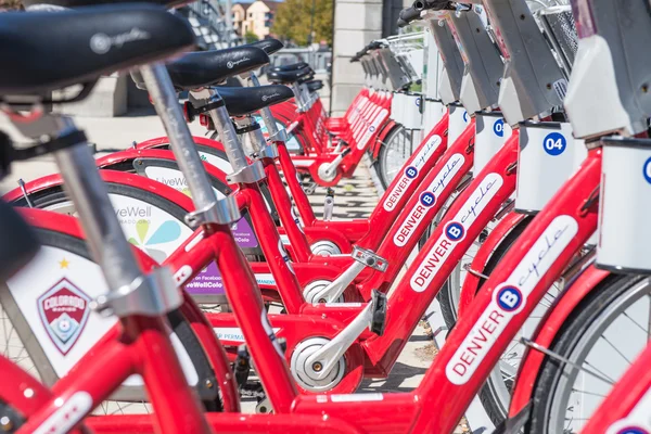 Ciudad bicicleta — Foto de Stock