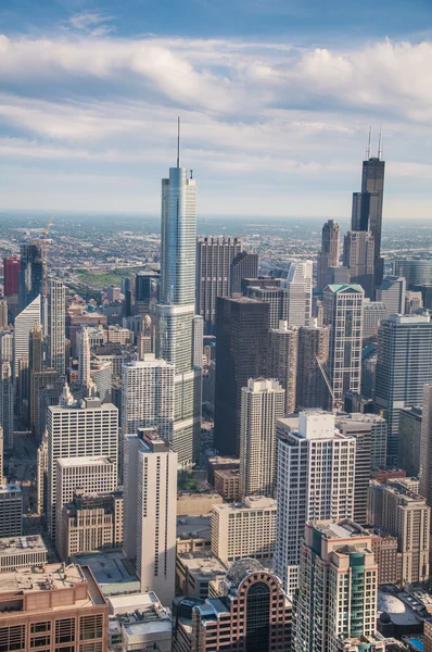 市中心芝加哥 — 图库照片
