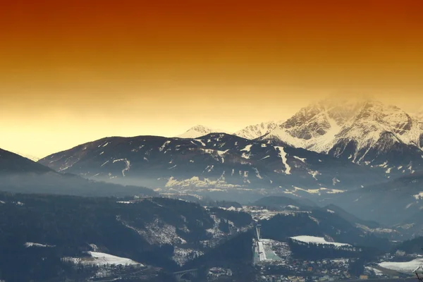 Montagna a Innsbruck, Austria — Foto Stock