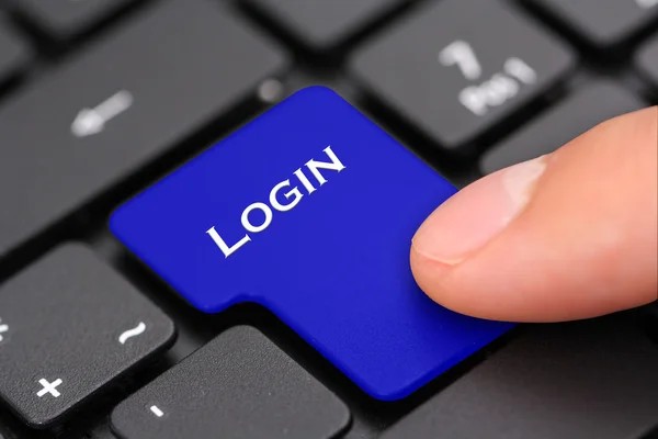 Login button — Stock Photo, Image