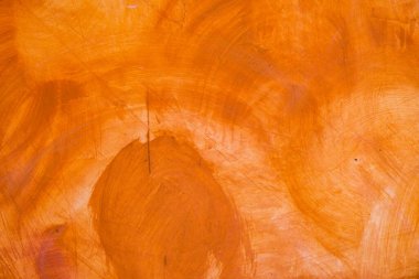 Desenli duvar fırçalı arka plan, Soyut Turuncu Yağ Rengi