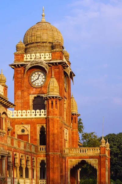 Enorme Relógio Parede Torre Relógio Mahatma Gandhi Hall Ghanta Ghar — Fotografia de Stock