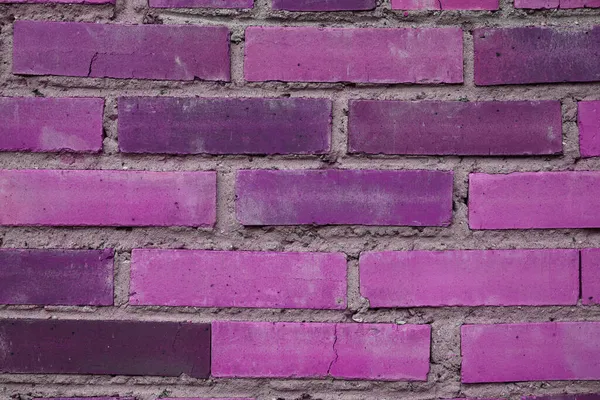 Fondo de la pared de ladrillo de color púrpura —  Fotos de Stock