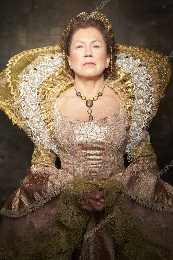 La imagen de la reina Isabel I del siglo Reconstrucción