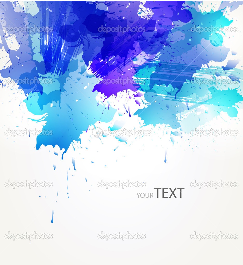 abstract background with blots