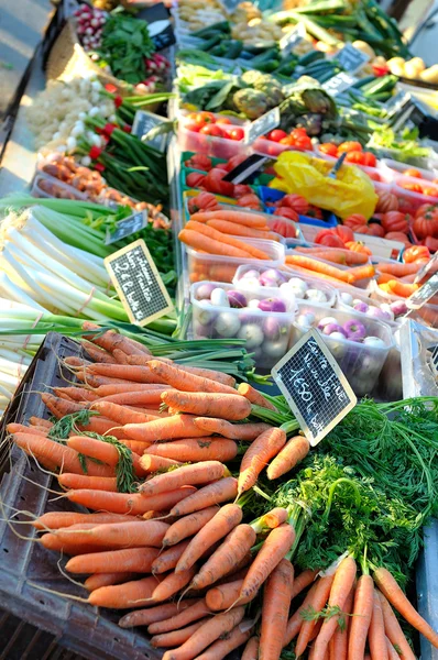 Produtos hortícolas de mercado — Fotografia de Stock