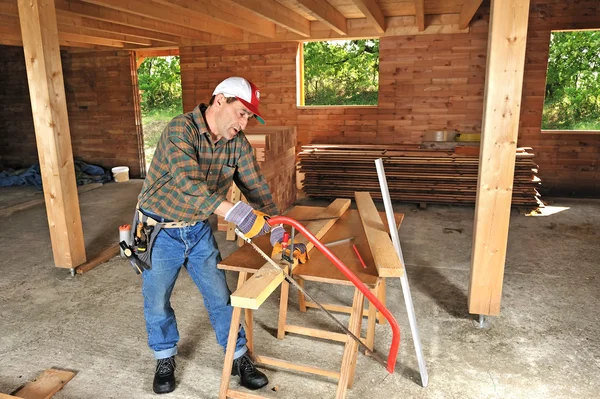 Woodworker beş — Stok fotoğraf