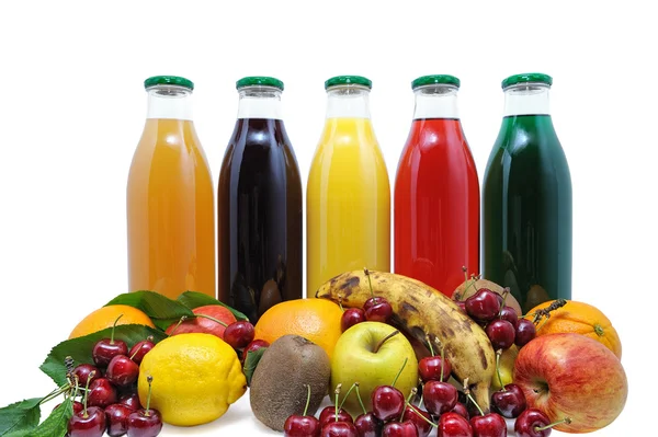 Frukt juice två — Stockfoto