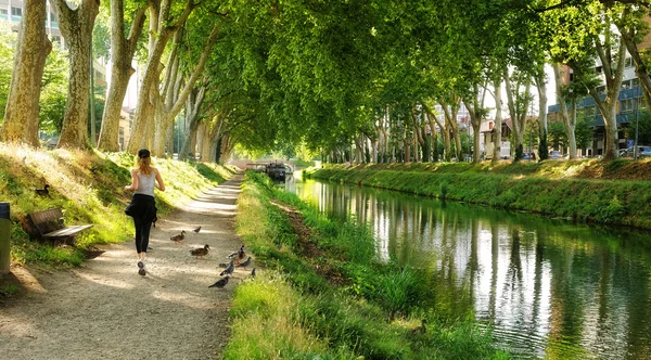 French canal — Stock Photo, Image