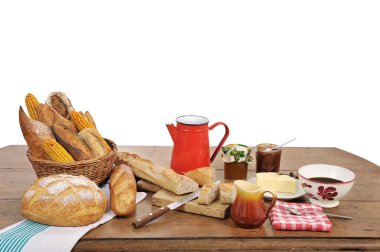 Kahvaltı üç Fransız