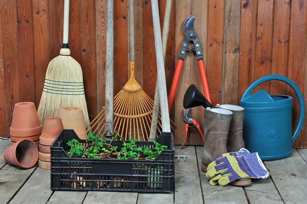 Gartenhäuschen — Stockfoto