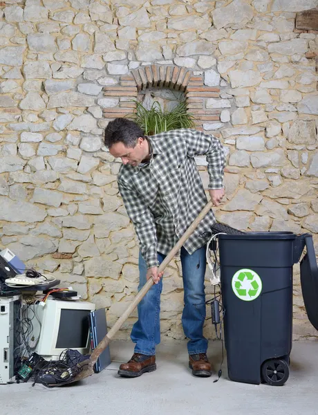 Computer recycling — Stockfoto