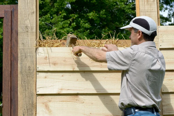 Construir chalet dos — Foto de Stock