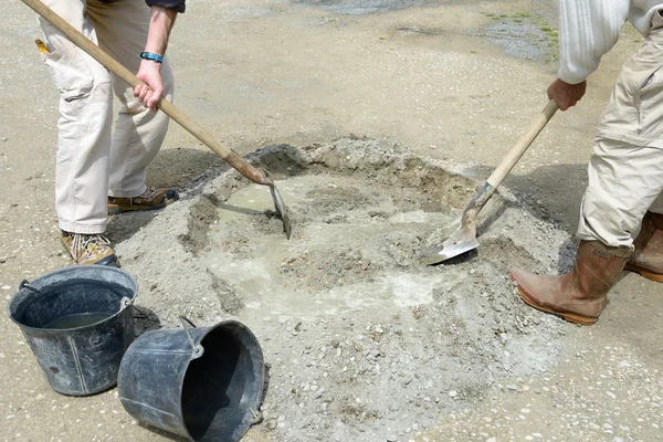 Beton zwei — Stockfoto