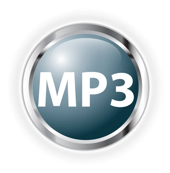 Mp3 button — Stock Photo, Image