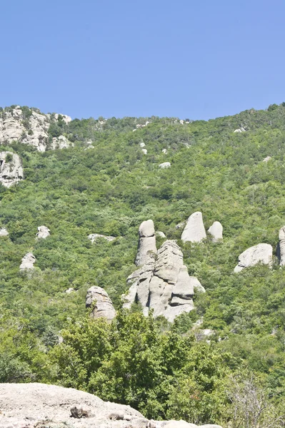 El valle de los fantasmas, Ucrania, la Crimea —  Fotos de Stock