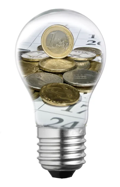Lamp geld — Stockfoto