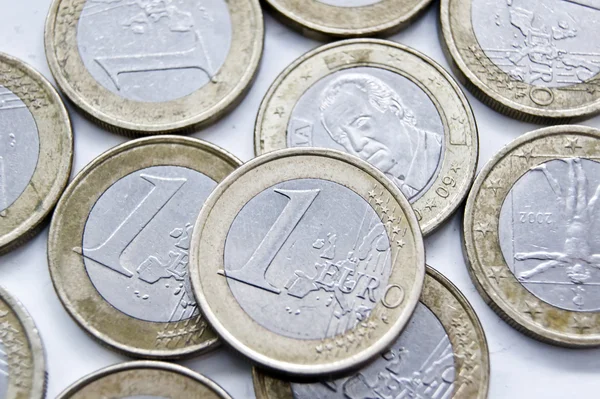 Moneta euro — Foto Stock