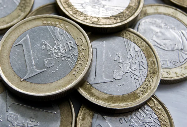 Κέρμα ευρώ — Φωτογραφία Αρχείου