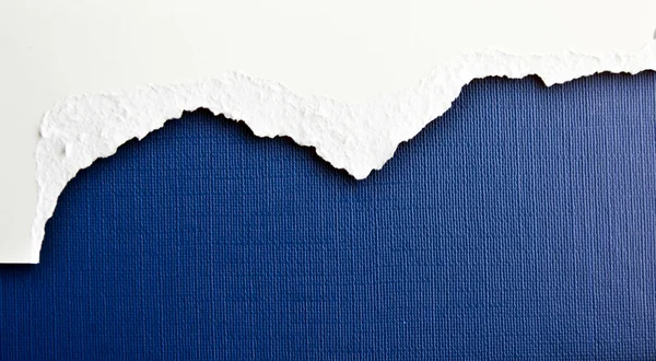 Paper lacerated crack — Stock Photo, Image