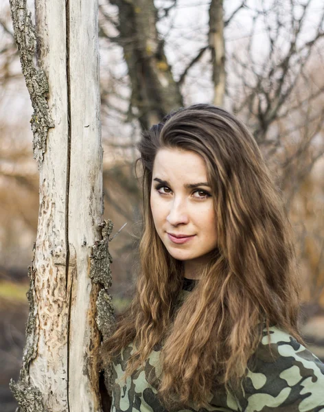 Portrait d'une fille en uniforme — Photo