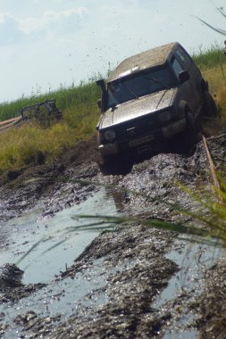 26 Temmuz tolokun. Kiev region, ukraine.9 sakin-road-ücretsiz-fest 2014.offroad ücretsiz fest - otomotiv, aşırı parlak ve eşsiz olay Dünya Avrupa.