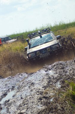26 Temmuz tolokun. Kiev region, ukraine.9 sakin-road-ücretsiz-fest 2014.offroad ücretsiz fest - otomotiv, aşırı parlak ve eşsiz olay Dünya Avrupa.