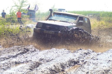 26 Temmuz tolokun. Kiev region, ukraine.9 sakin-road-ücretsiz-fest 2014.offroad ücretsiz fest - otomotiv, aşırı parlak ve eşsiz olay Dünya Avrupa.