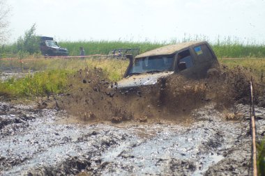 26 Temmuz tolokun. Kiev region, ukraine.9 sakin-road-ücretsiz-fest 2014.offroad ücretsiz fest - otomotiv, aşırı parlak ve eşsiz olay Dünya Avrupa.
