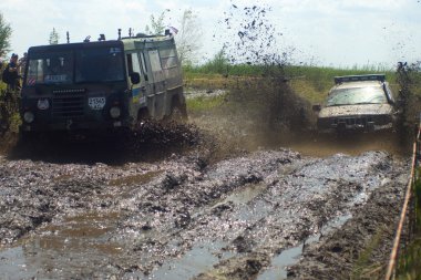26 Temmuz tolokun. Kiev region, ukraine.9 sakin-road-ücretsiz-fest 2014.offroad ücretsiz fest - otomotiv, aşırı parlak ve eşsiz olay Dünya Avrupa.