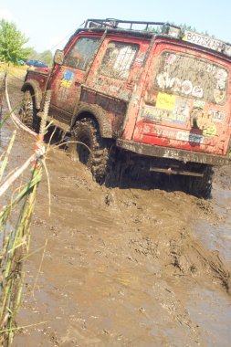 26 Temmuz tolokun. Kiev region, ukraine.9 sakin-road-ücretsiz-fest 2014.offroad ücretsiz fest - otomotiv, aşırı parlak ve eşsiz olay Dünya Avrupa.