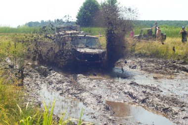 26 Temmuz tolokun. Kiev region, ukraine.9 sakin-road-ücretsiz-fest 2014.offroad ücretsiz fest - otomotiv, aşırı parlak ve eşsiz olay Dünya Avrupa.