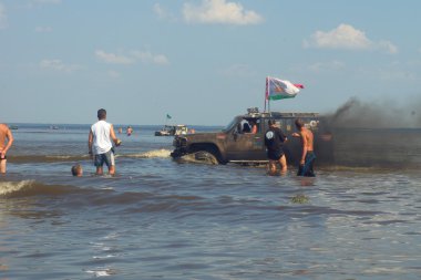26 Temmuz tolokun. Kiev region, ukraine.9 sakin-road-ücretsiz-fest 2014.offroad ücretsiz fest - otomotiv, aşırı parlak ve eşsiz olay Dünya Avrupa.