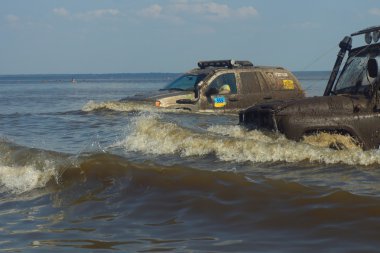 26 Temmuz tolokun. Kiev region, ukraine.9 sakin-road-ücretsiz-fest 2014.offroad ücretsiz fest - otomotiv, aşırı parlak ve eşsiz olay Dünya Avrupa.