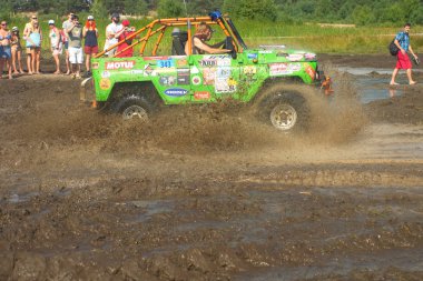 26 Temmuz tolokun. Kiev region, ukraine.9 sakin-road-ücretsiz-fest 2014.offroad ücretsiz fest - otomotiv, aşırı parlak ve eşsiz olay Dünya Avrupa.