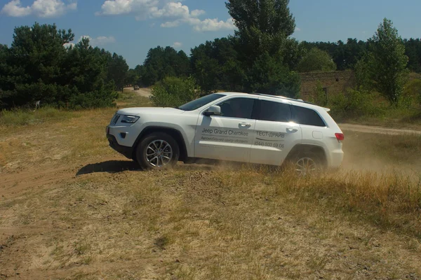 July 26 Tolokun. Kiev region, Ukraine.9 OFF-ROAD-FREE-FEST 2014.Offroad Free Fest - bright, extreme and unique event in the automotive world Europe.