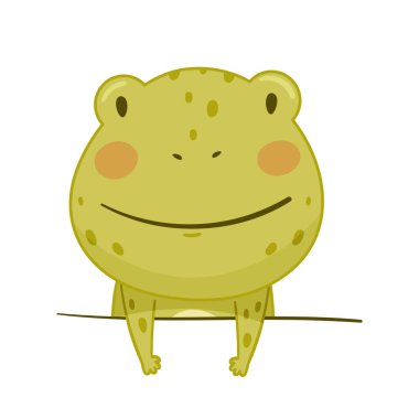 Cute green funny frog amphibian animal character cartoon vector illustration vector Cute green funny frog amphibian animal character cartoon vector illustration vector