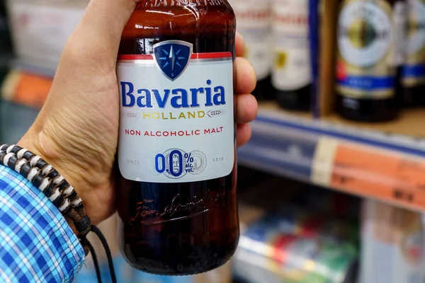 Volzhsky Rússia Setembro 2021 Baviera Holland Venda Cerveja Não Alcoólica — Fotografia de Stock