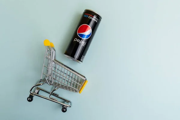 티무르 러시아 Pepsi 펩시코가 음료이다 — 스톡 사진